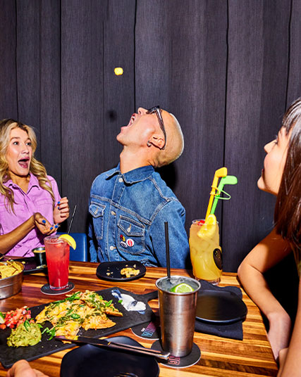 Guests celebrating an occasion at Topgolf Riyadh